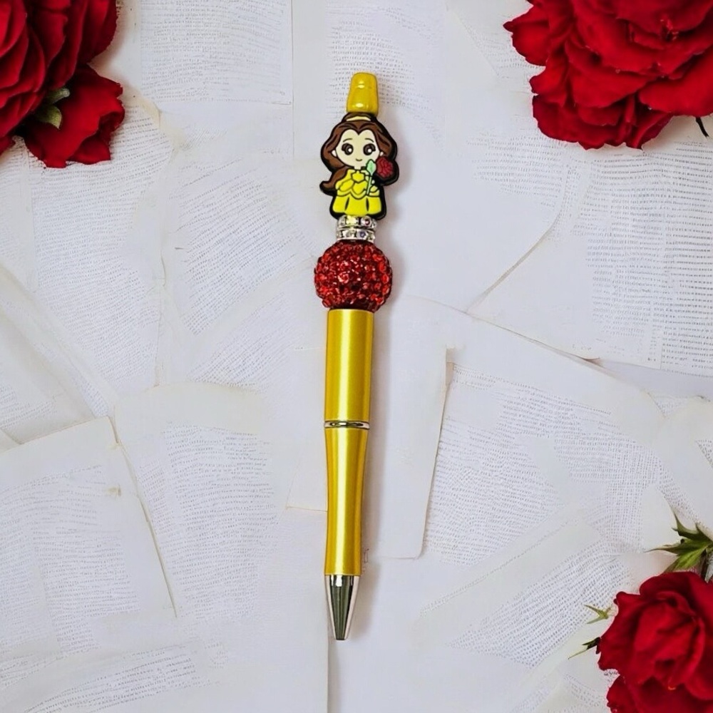 🩷🆕🩷 Handmade Belle Bling Beaded Pen